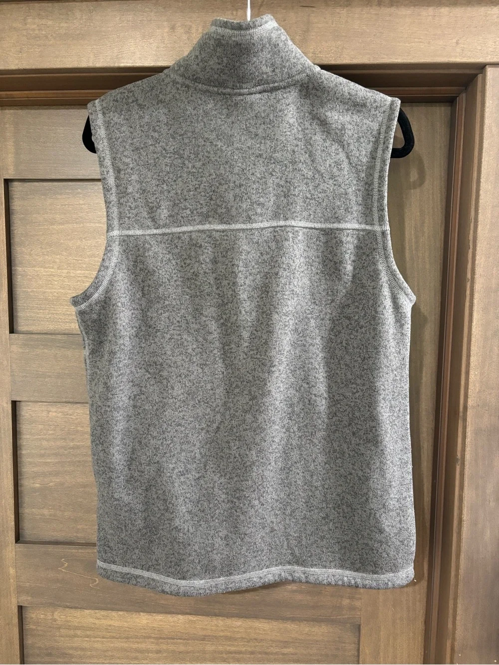 The North Face Heather Gray Fleece Vest - Men's